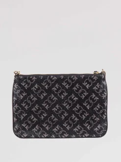 Discount PINKO Pochette monogram strass