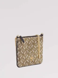 Best PINKO Pochette monogram strass