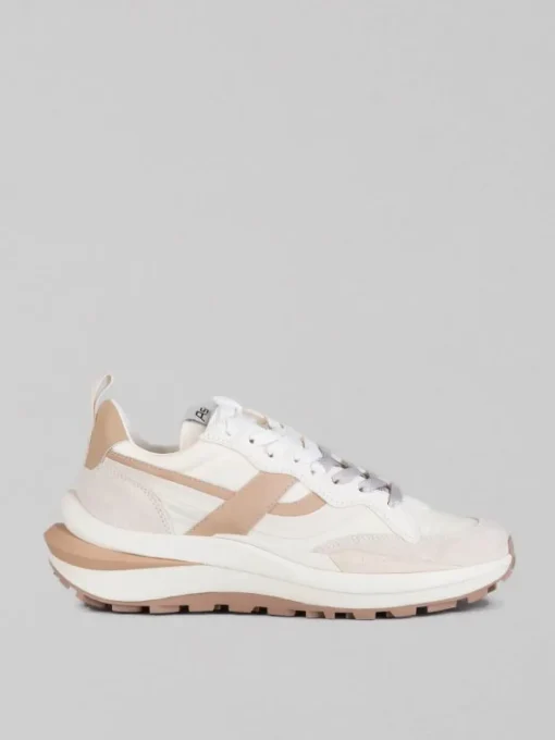 Best ASH RUNNERS IN PELLE E TELA Bianco