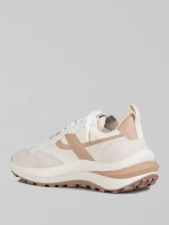 Best ASH RUNNERS IN PELLE E TELA Bianco