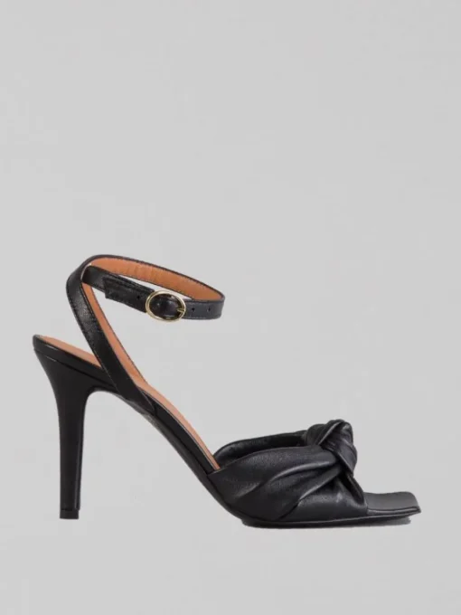 Clearance VIA ROMA 15 SANDALI IN NAPPA CON NODO