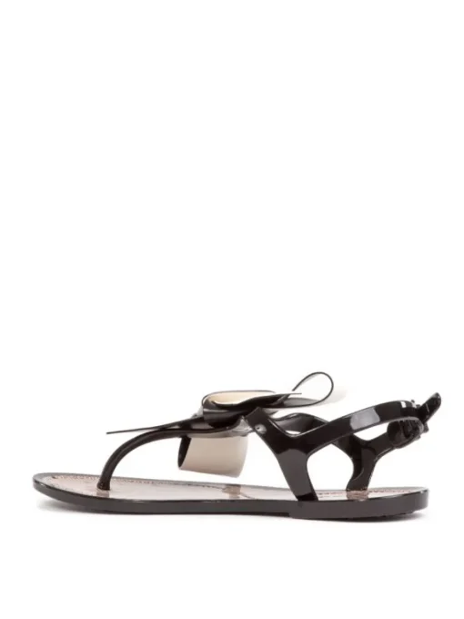 Clearance REDV SANDALI INFRADITO RED(V) CON FIOCCO E LATTE Nero