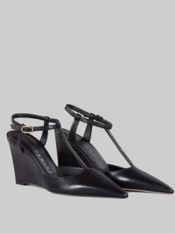 New PROSPERINE Slingback affusolata con zeppa