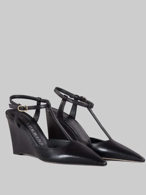 New PROSPERINE Slingback affusolata con zeppa