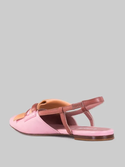 New LORENA PAGGI Slingback in pelle multicolore