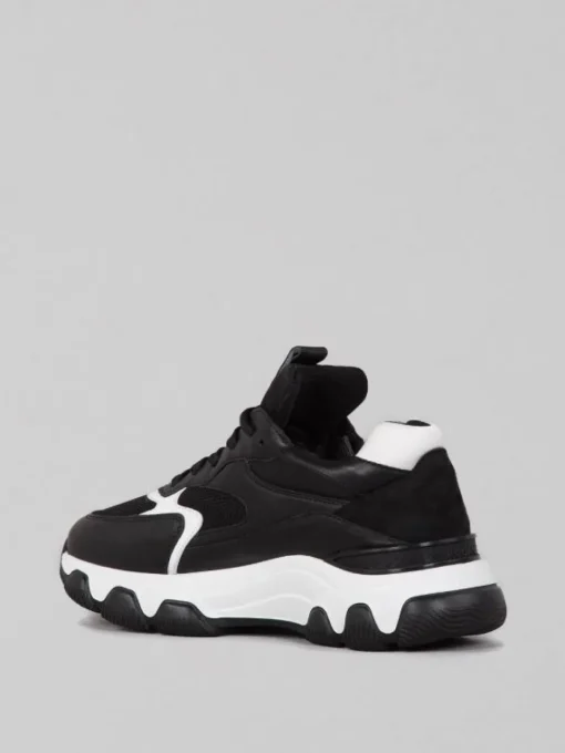 Online HOGAN SNEAKER HYPERACTIVE NERA CON DETTAGLI IN BIANCO Nero