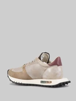 Discount BE POSITIVE SNEAKER IN PELLE METALLIZZATA CON EFFETTO SFUMATO REALIZZATA A MANO Bronzo