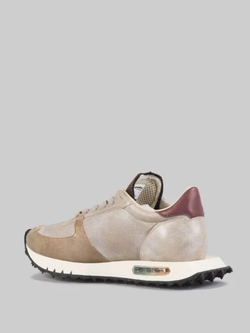 Discount BE POSITIVE SNEAKER IN PELLE METALLIZZATA CON EFFETTO SFUMATO REALIZZATA A MANO Bronzo