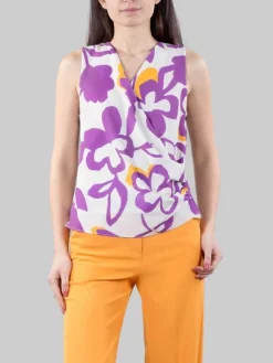 Clearance HANITA TOP SMANICATO A FANTASIA Liliacchanel