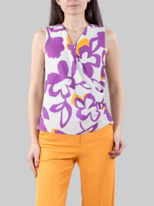 Clearance HANITA TOP SMANICATO A FANTASIA Liliacchanel