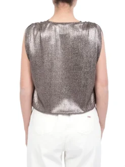 Clearance ANIYE BY TOP WILLA IN TESSUTO ELASTICIZZATO STAMPA GLITTER Nero