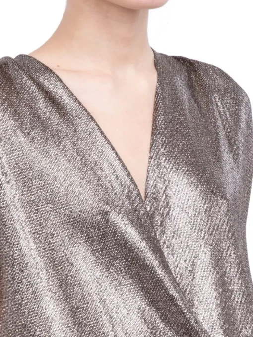 Clearance ANIYE BY TOP WILLA IN TESSUTO ELASTICIZZATO STAMPA GLITTER Nero