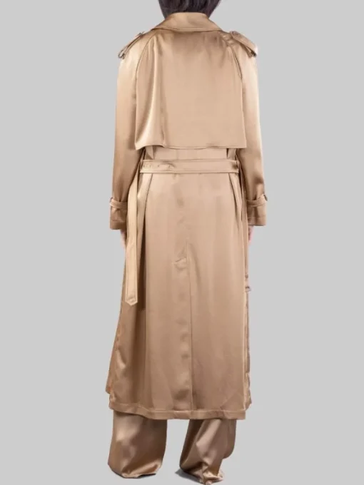 Clearance HERNO TRENCH IN MORBIDO TESSUTO RASATO CON CINTURA IN VITA Beige