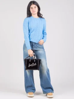Clearance MC2 SAINT BARTH Vanity mini velvet strass